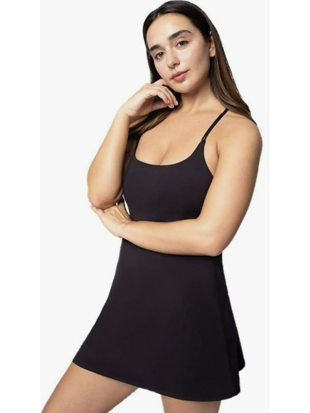 90 Degree Tennis Romper Dress XL Black New
